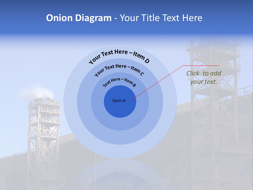 Production Blast Plant PowerPoint Template