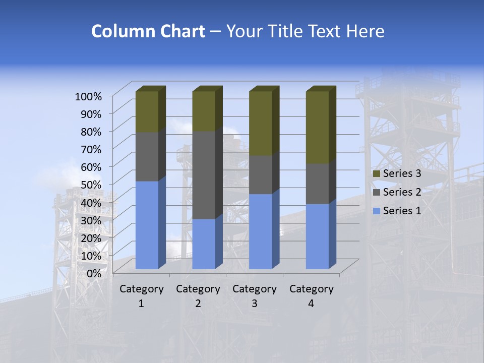 Production Blast Plant PowerPoint Template