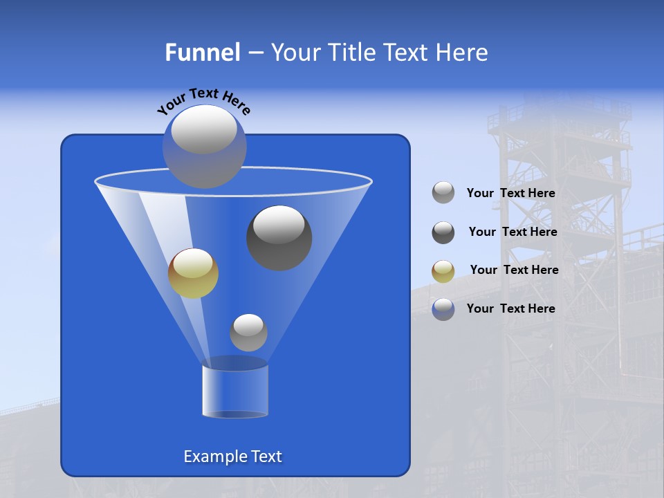 Production Blast Plant PowerPoint Template