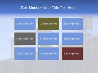 Production Blast Plant PowerPoint Template