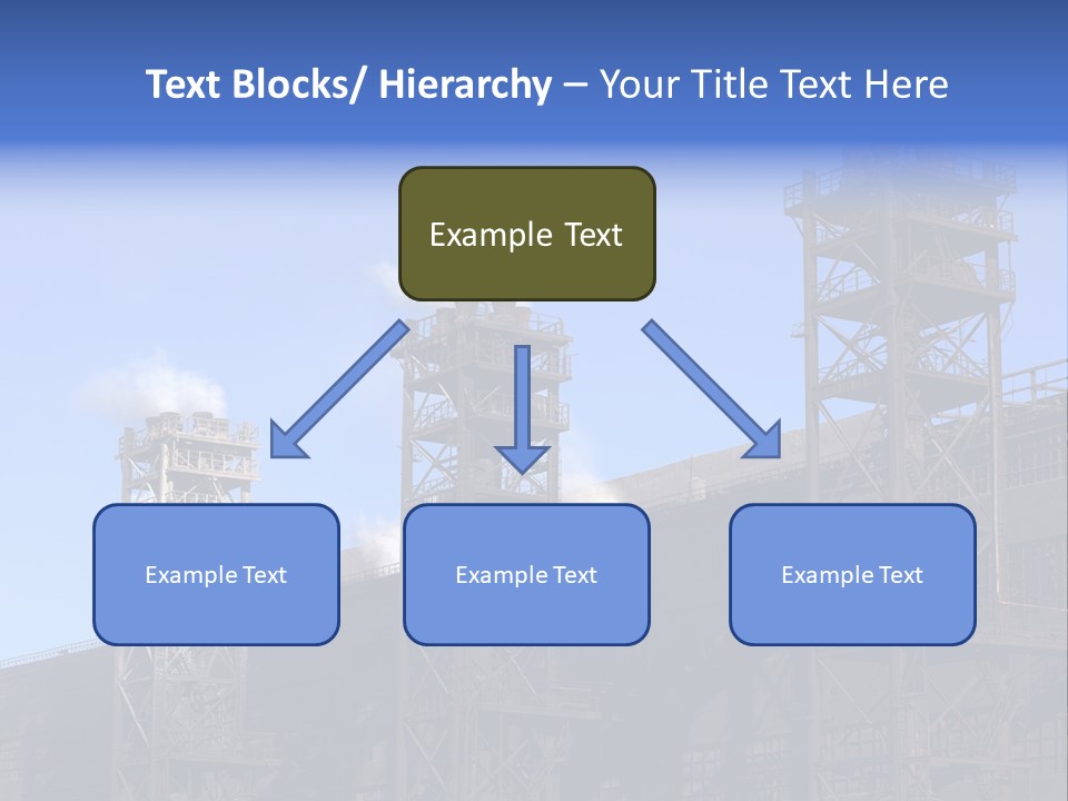 Production Blast Plant PowerPoint Template