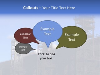 Production Blast Plant PowerPoint Template