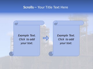 Production Blast Plant PowerPoint Template