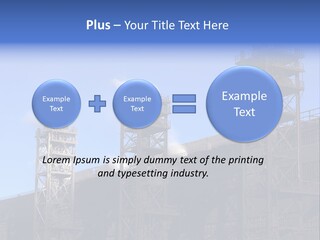Production Blast Plant PowerPoint Template
