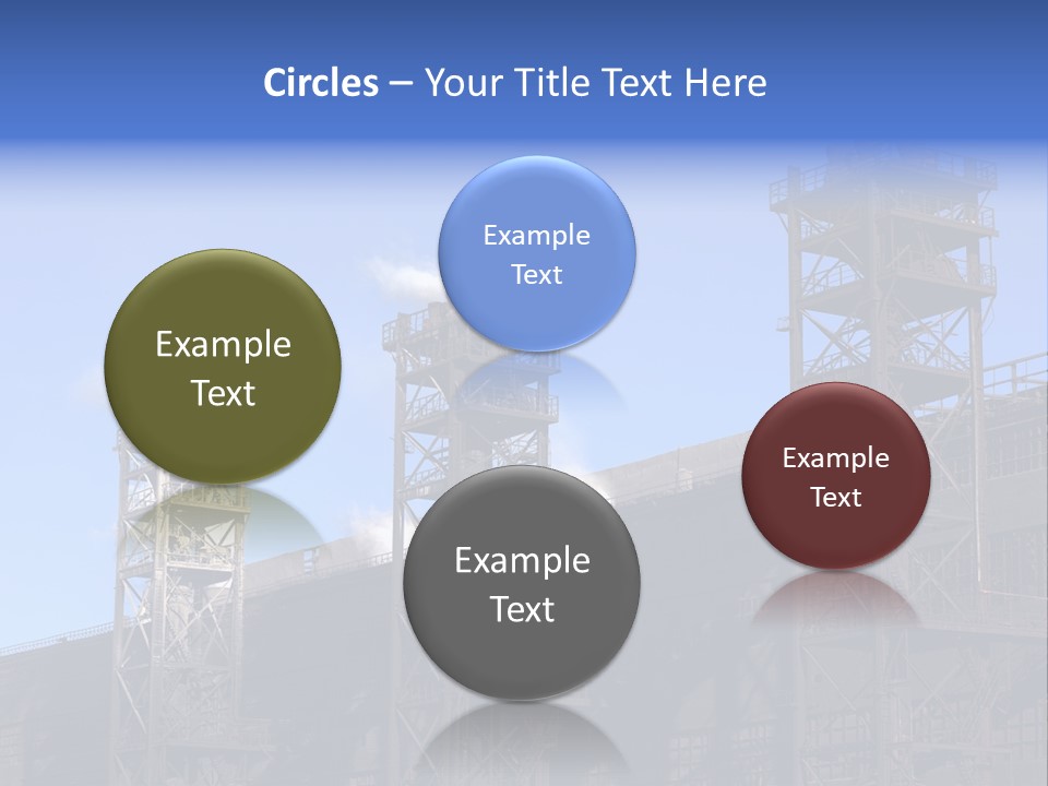 Production Blast Plant PowerPoint Template