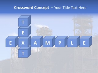 Production Blast Plant PowerPoint Template