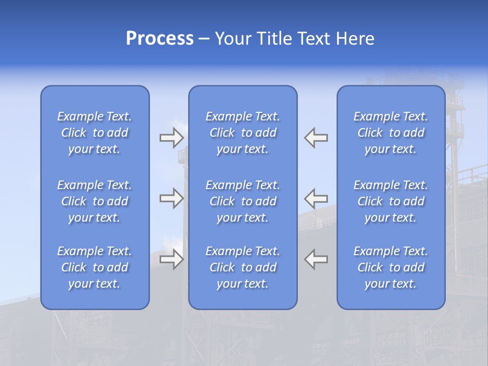 Production Blast Plant PowerPoint Template