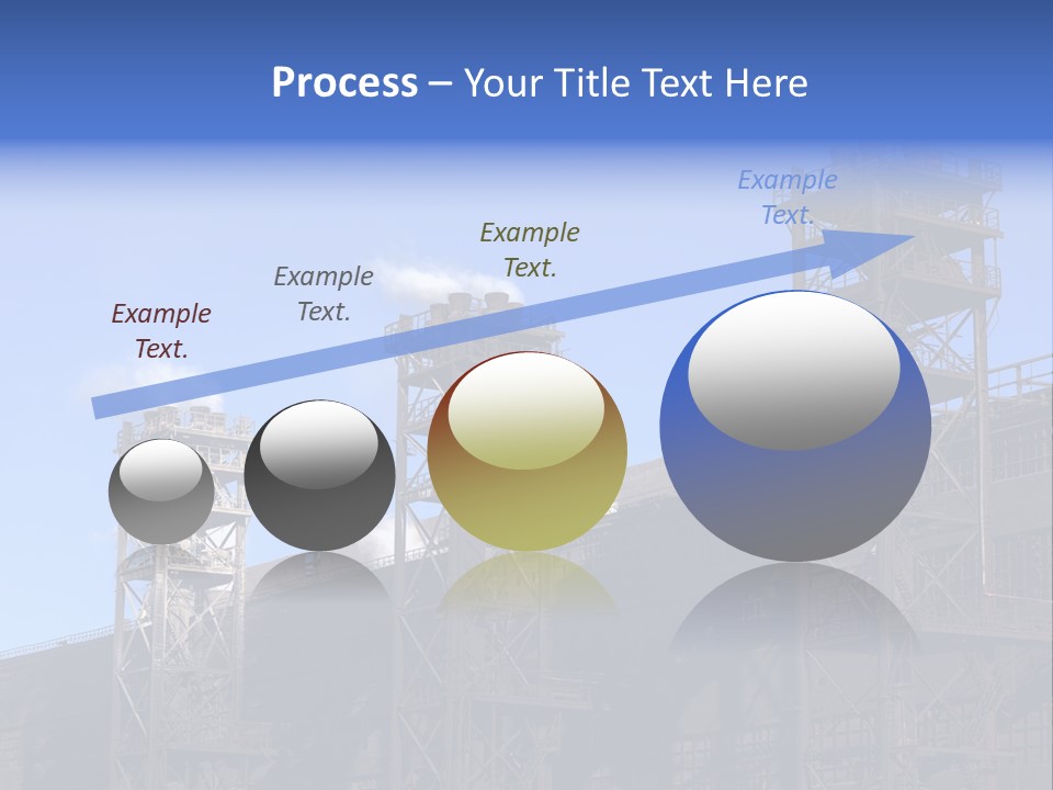 Production Blast Plant PowerPoint Template