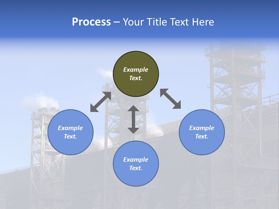 Production Blast Plant PowerPoint Template