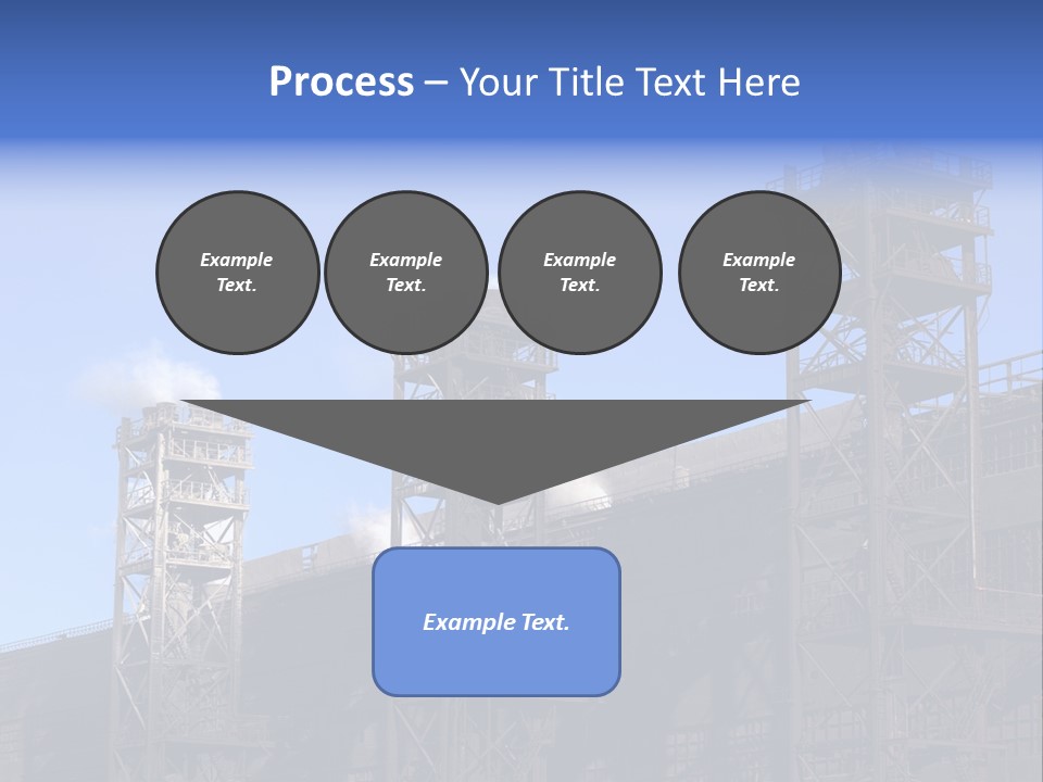Production Blast Plant PowerPoint Template