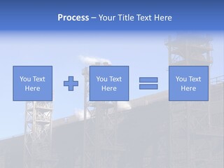 Production Blast Plant PowerPoint Template