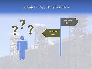 Production Blast Plant PowerPoint Template
