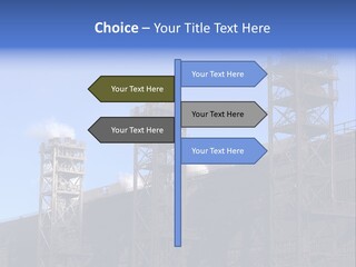Production Blast Plant PowerPoint Template
