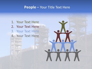 Production Blast Plant PowerPoint Template