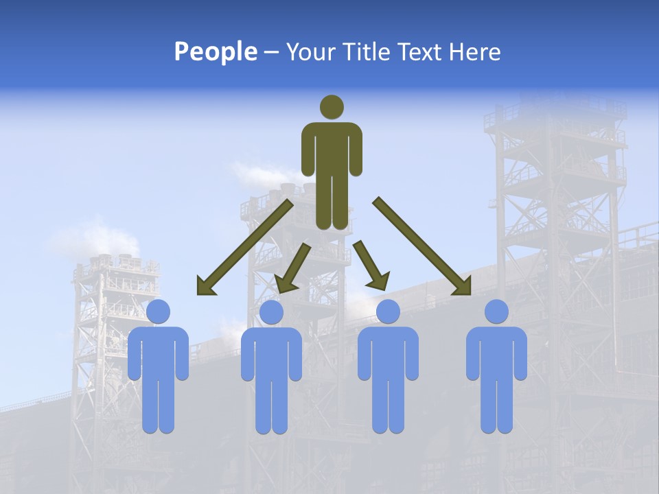 Production Blast Plant PowerPoint Template