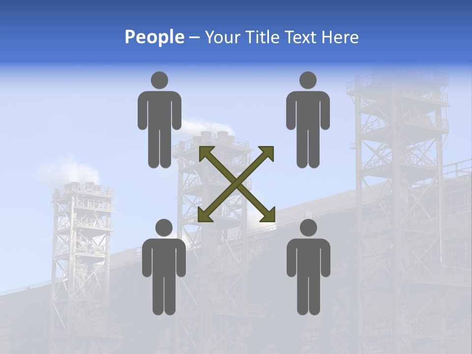 Production Blast Plant PowerPoint Template
