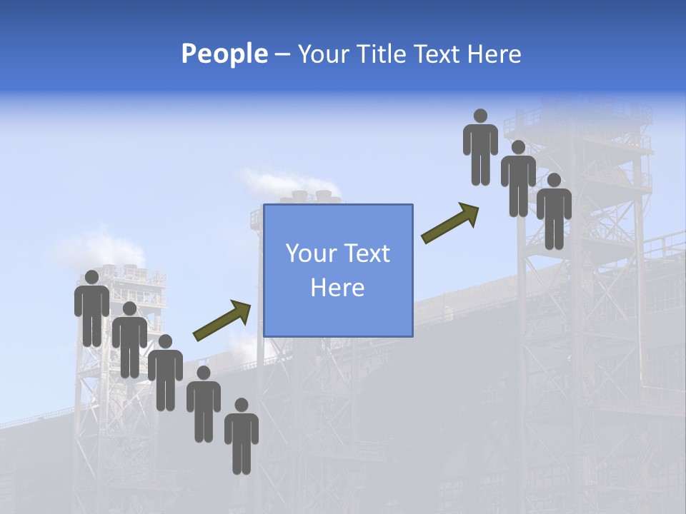 Production Blast Plant PowerPoint Template