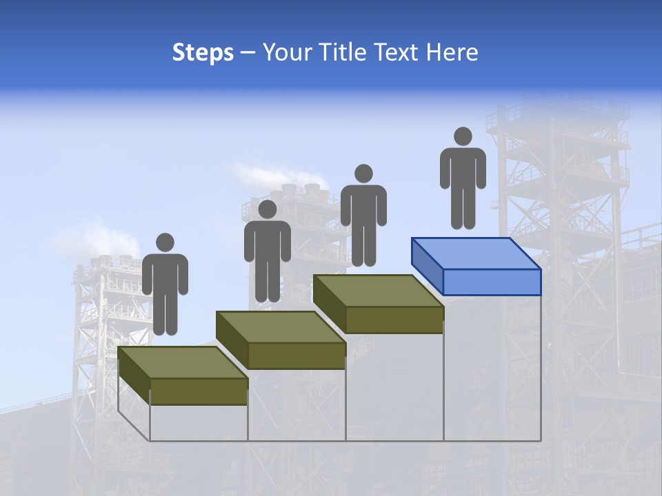 Production Blast Plant PowerPoint Template