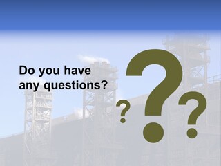 Production Blast Plant PowerPoint Template