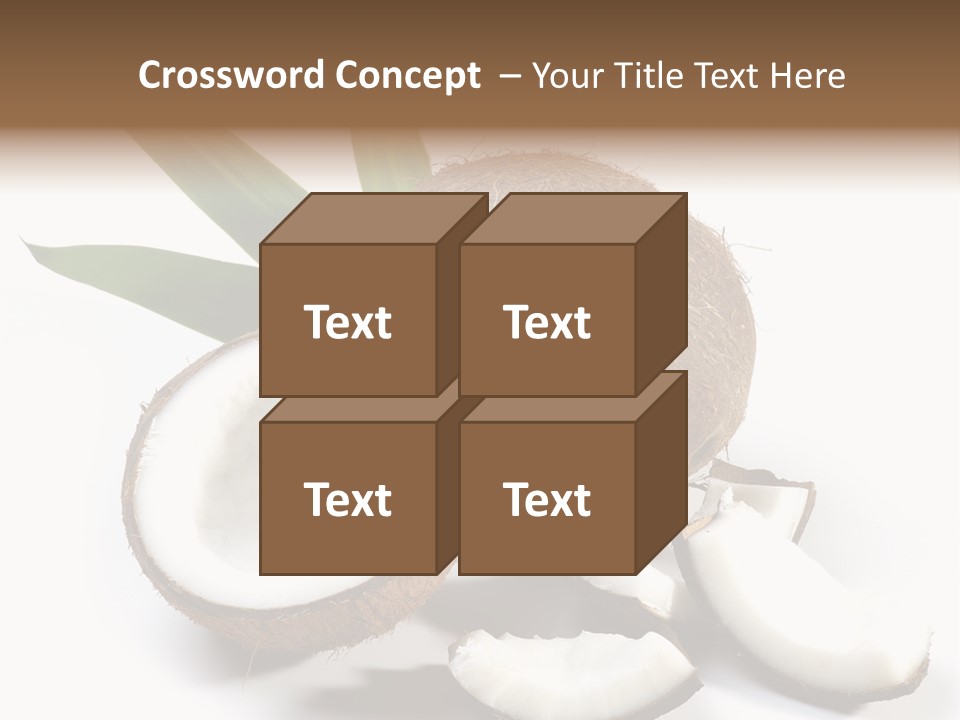 Organic Isolated Coco PowerPoint Template