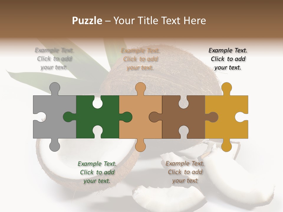 Organic Isolated Coco PowerPoint Template