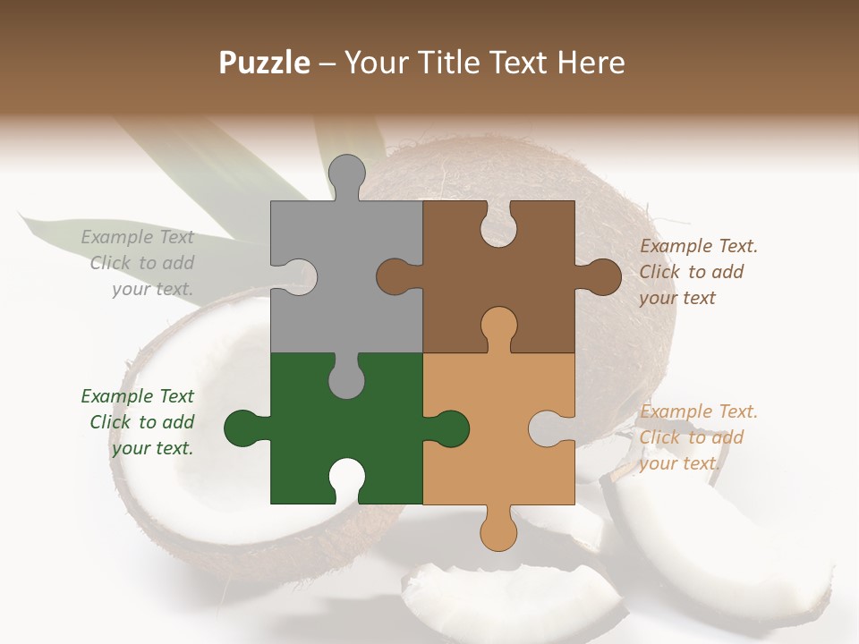 Organic Isolated Coco PowerPoint Template