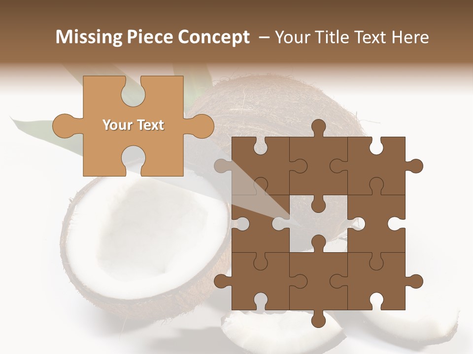 Organic Isolated Coco PowerPoint Template