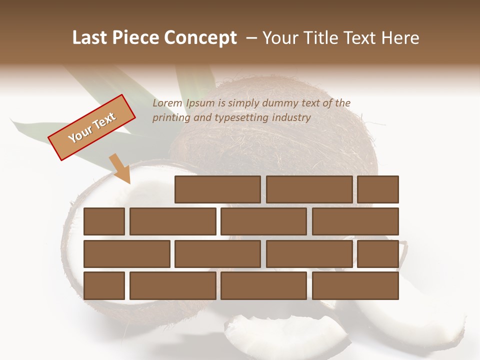 Organic Isolated Coco PowerPoint Template
