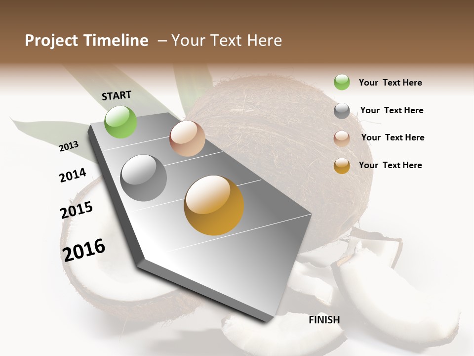 Organic Isolated Coco PowerPoint Template