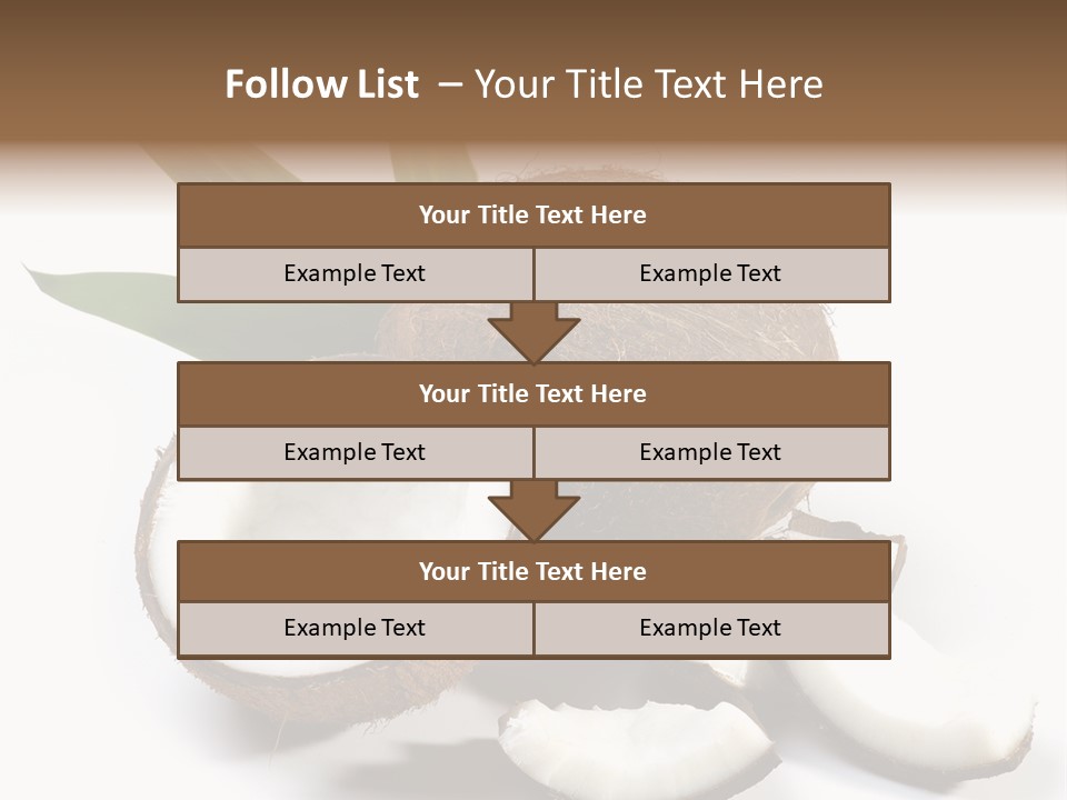 Organic Isolated Coco PowerPoint Template