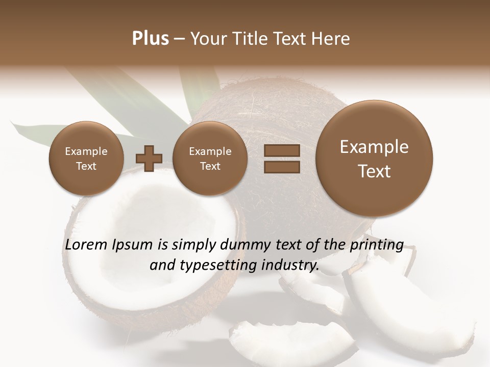 Organic Isolated Coco PowerPoint Template