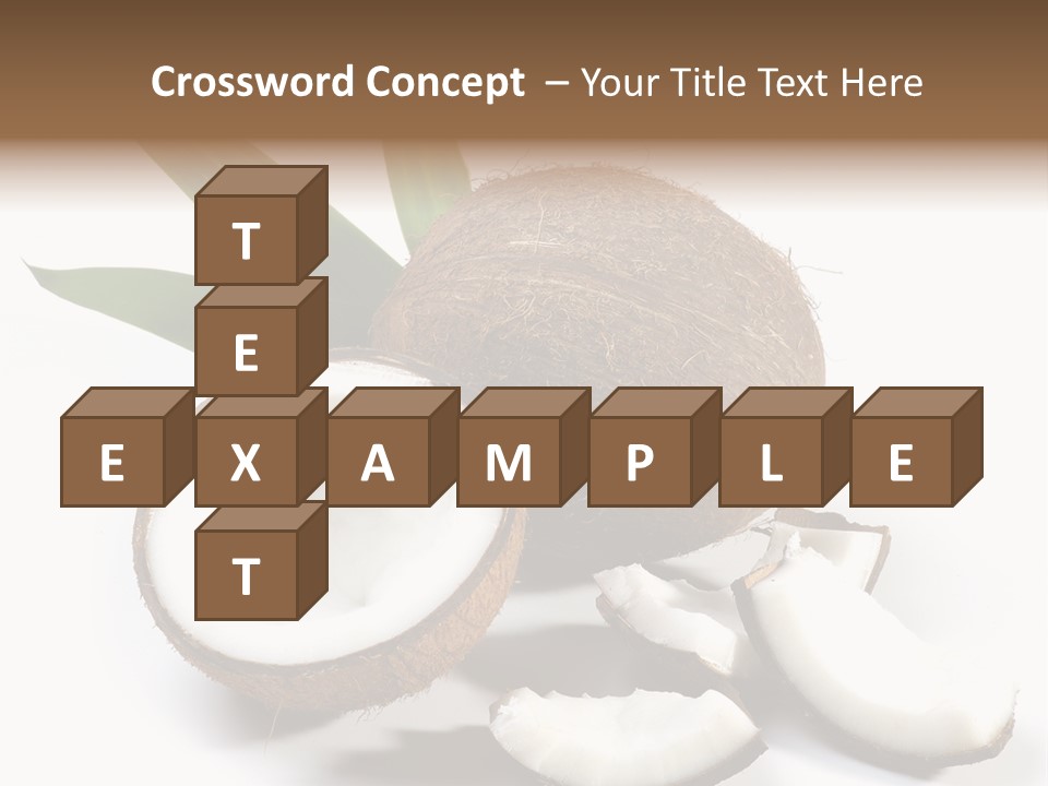 Organic Isolated Coco PowerPoint Template