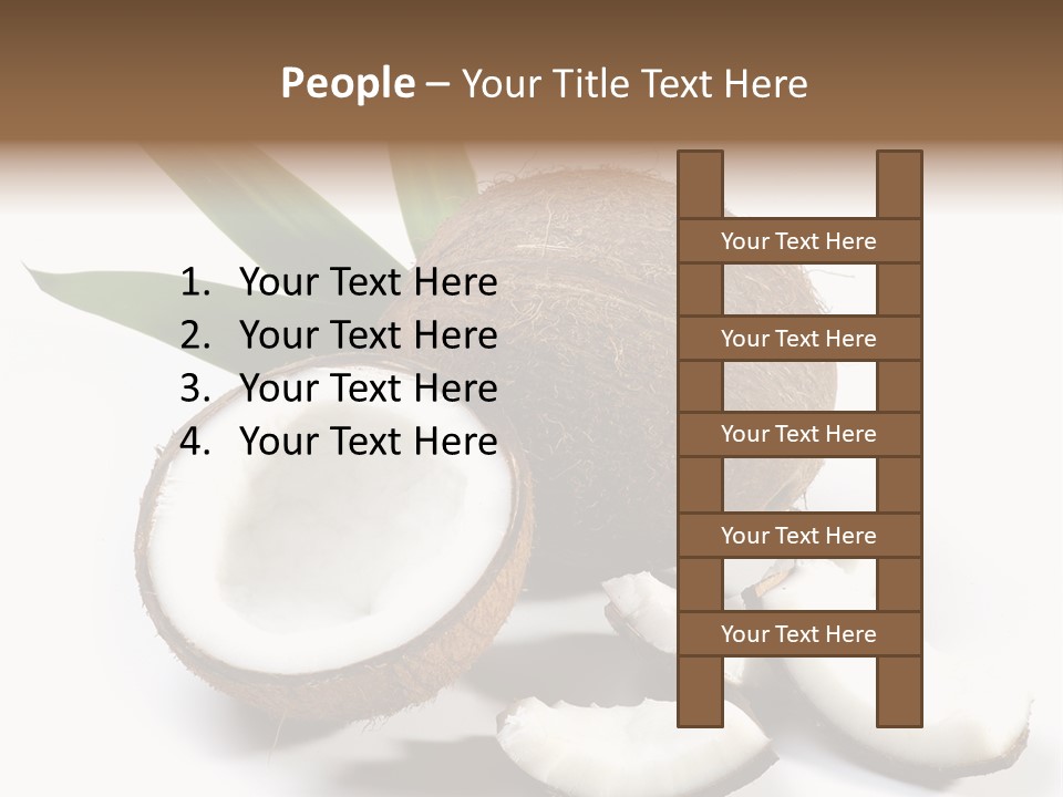 Organic Isolated Coco PowerPoint Template
