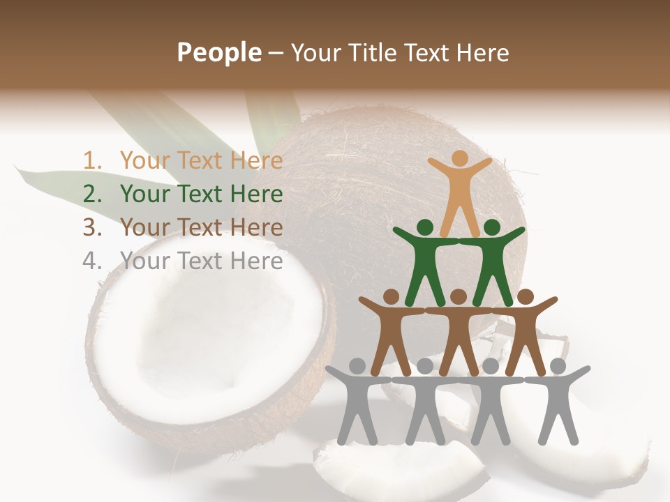 Organic Isolated Coco PowerPoint Template