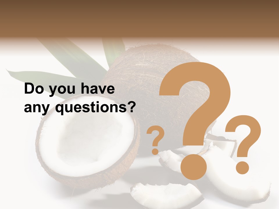 Organic Isolated Coco PowerPoint Template