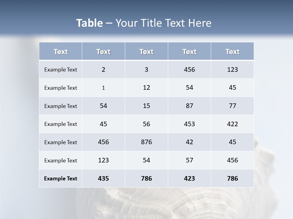 Background Sea Ocean PowerPoint Template