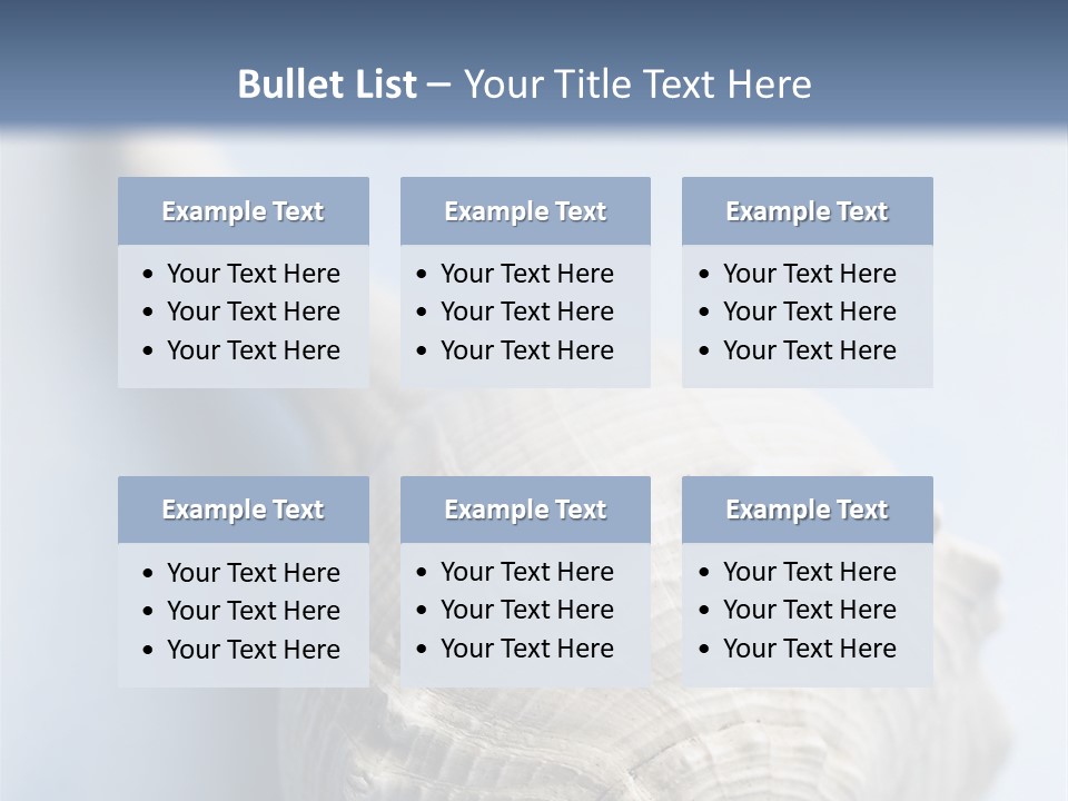 Background Sea Ocean PowerPoint Template