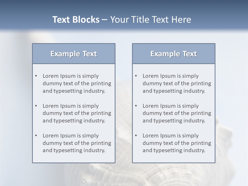 Background Sea Ocean PowerPoint Template