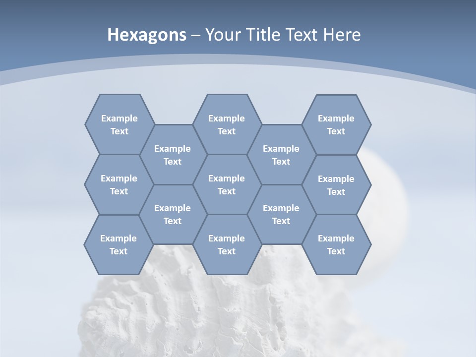 Shell Seashore Nobody PowerPoint Template