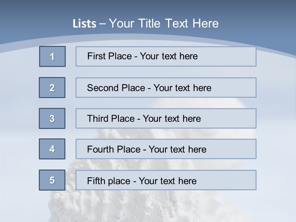 Shell Seashore Nobody PowerPoint Template