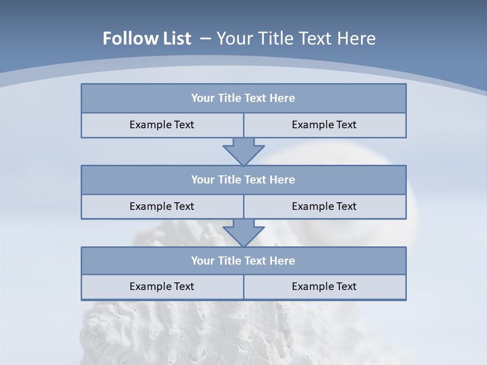 Shell Seashore Nobody PowerPoint Template