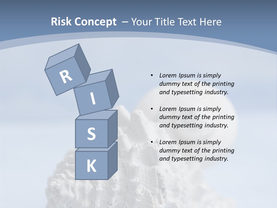 Shell Seashore Nobody PowerPoint Template