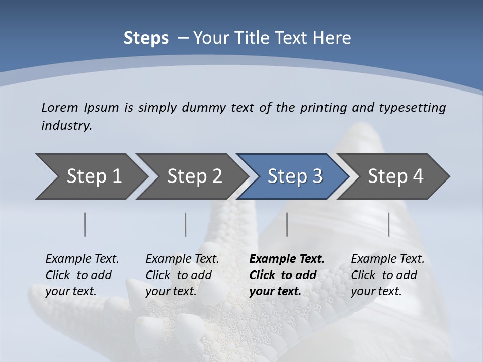 Tropical Watercolor Nobody PowerPoint Template