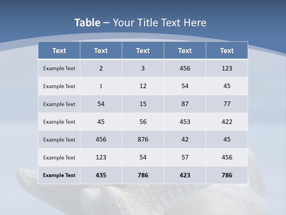 Tropical Watercolor Nobody PowerPoint Template