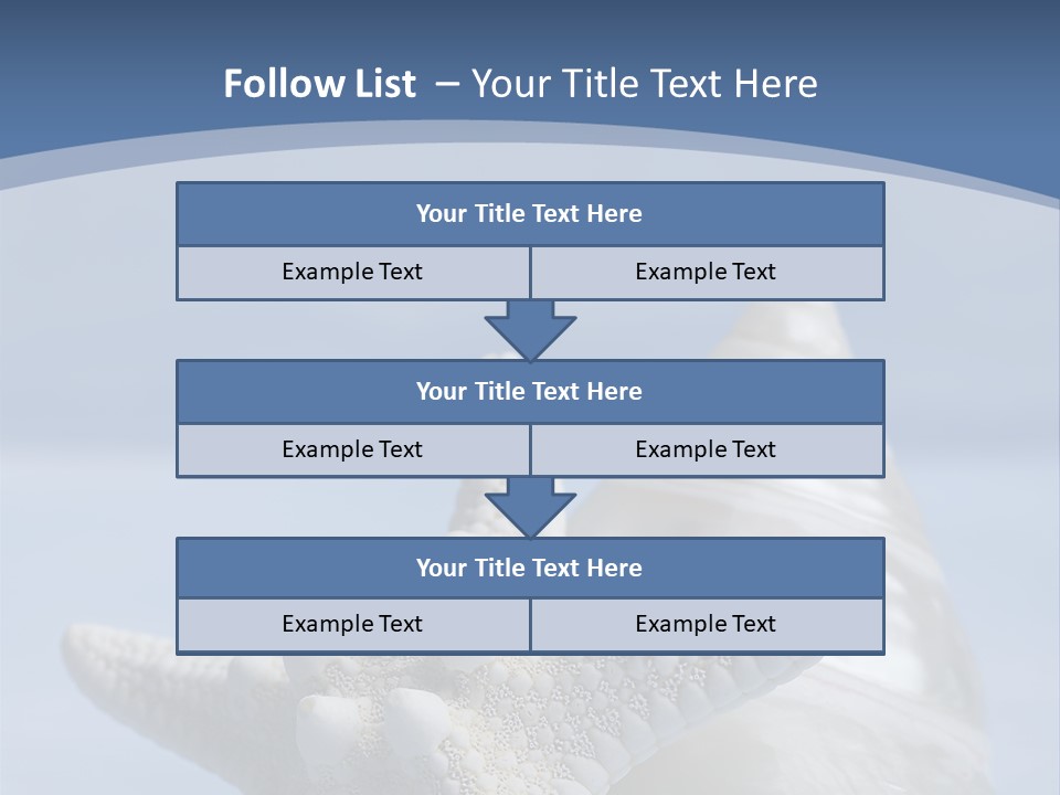 Tropical Watercolor Nobody PowerPoint Template