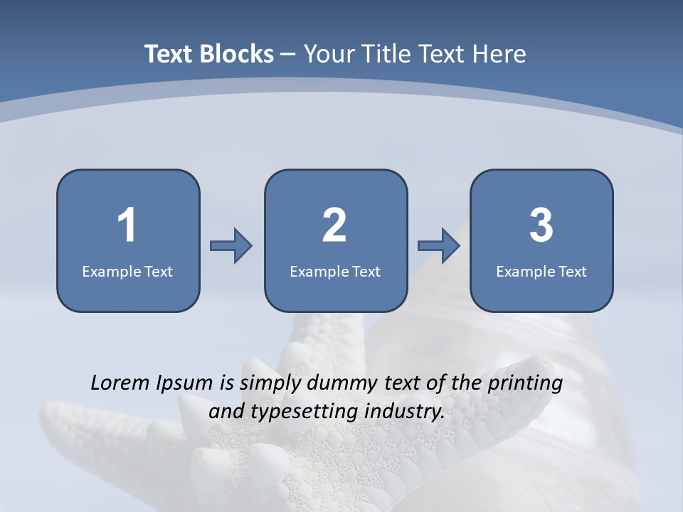 Tropical Watercolor Nobody PowerPoint Template