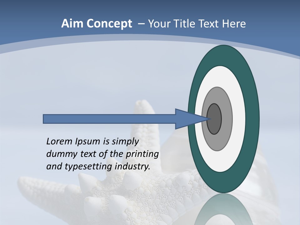 Tropical Watercolor Nobody PowerPoint Template