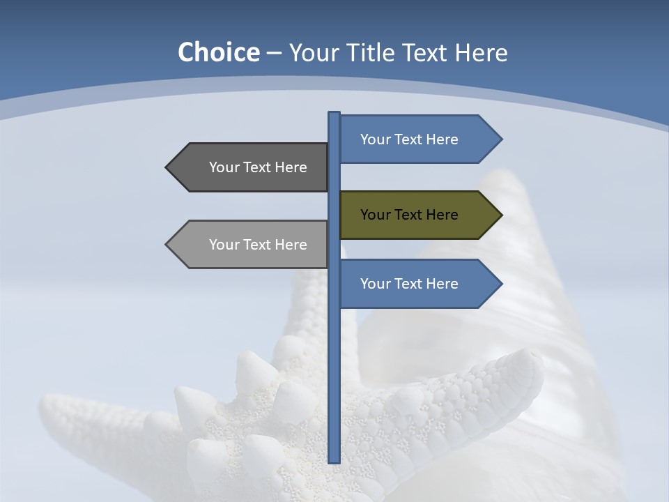 Tropical Watercolor Nobody PowerPoint Template