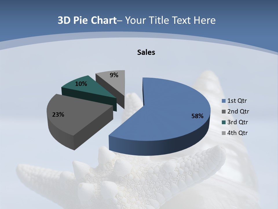 Tropical Watercolor Nobody PowerPoint Template