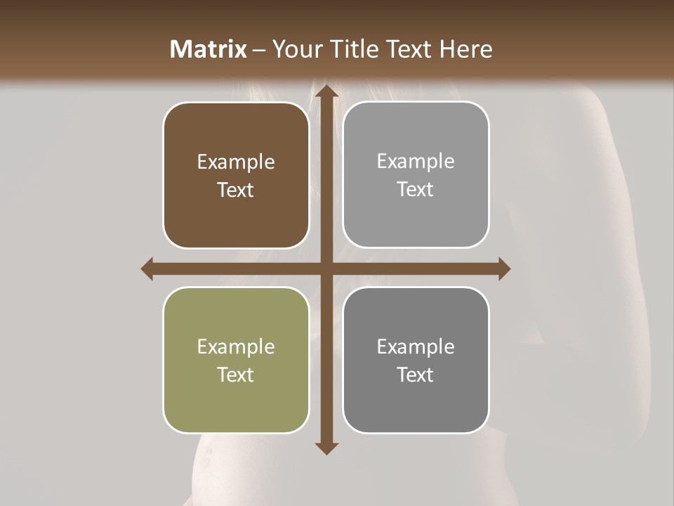 Woman Father Parent PowerPoint Template